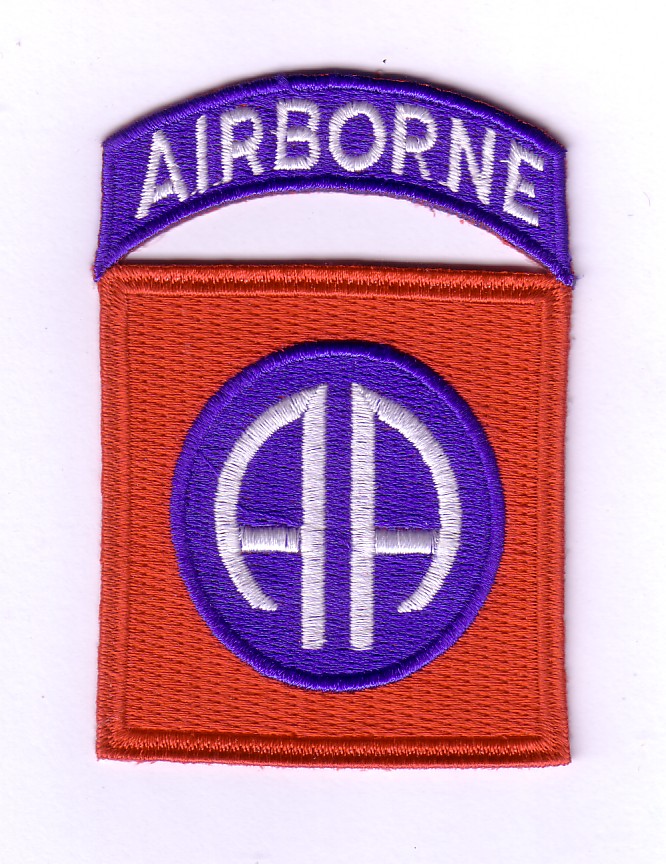 Ecusson Tissu 82Nd Airborne Division