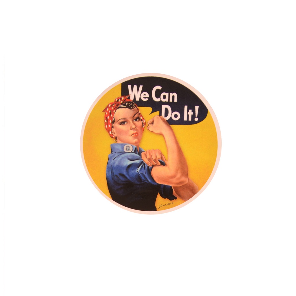 Rosie The Riveter Sticker