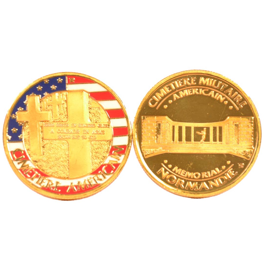 Médaille Cimetière Américain