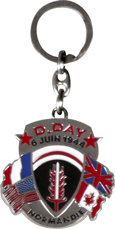 D-Day Normandy Keyring