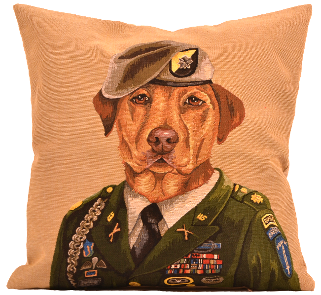 Housse De Coussin Chien Ranger