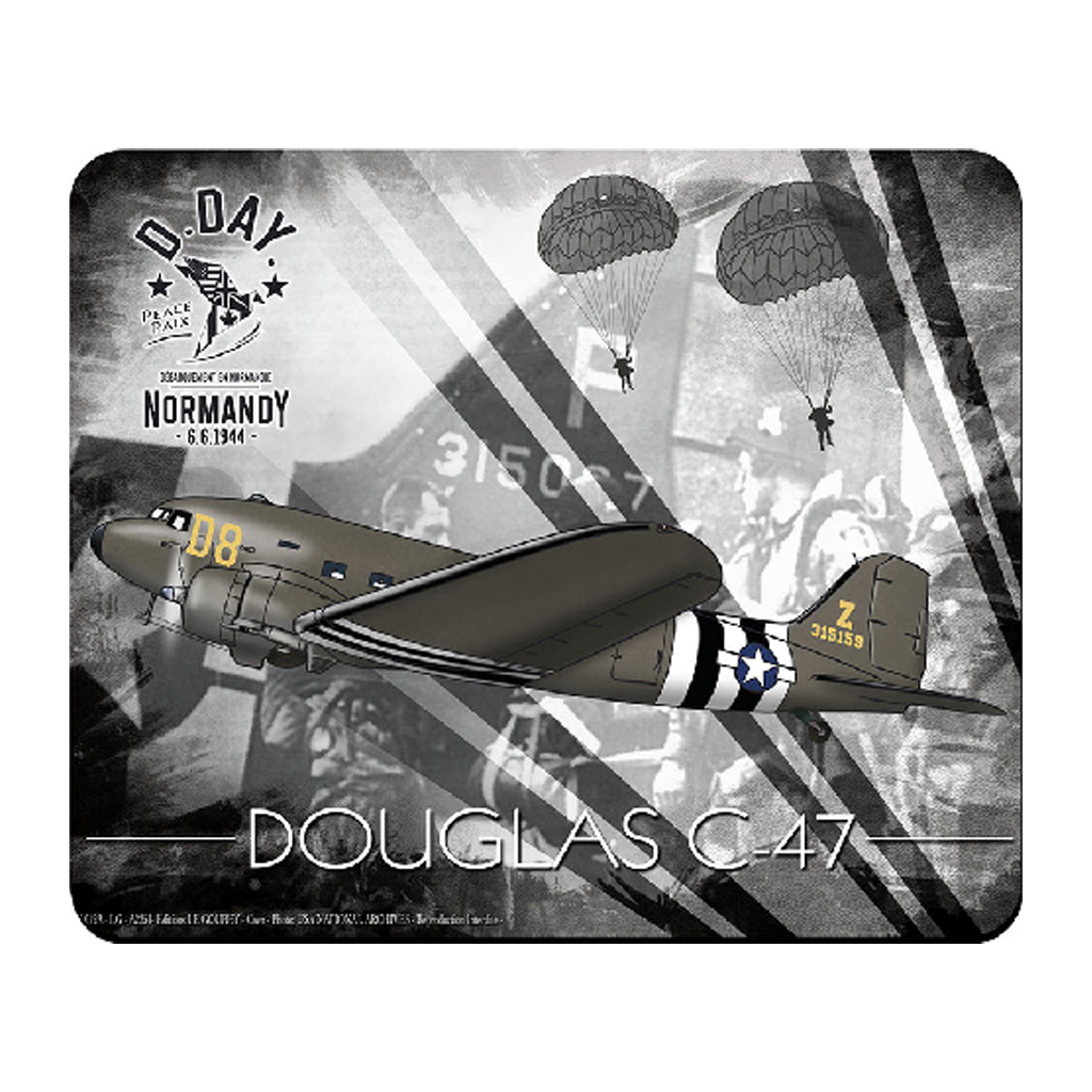 C47 Plane Mouse Pad