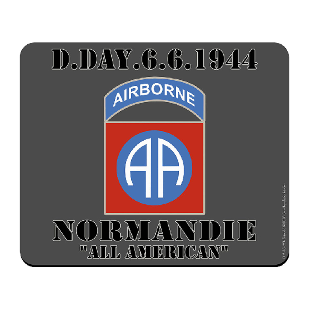 Grey 82nd Airborne Mouse Pad