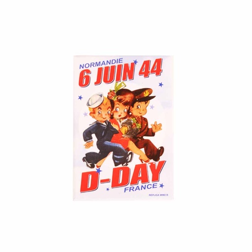 [09785 BRITTANY] D-Day Comics Magnet