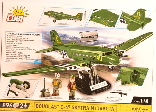 [E5743 ONYXIA] Douglas C47 Skytrain Model