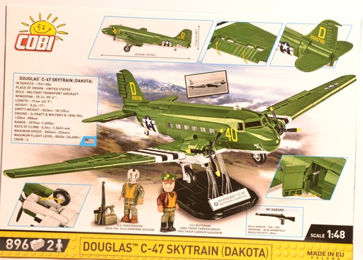 [E5743 ONYXIA] Maquette Douglas C47 Skytrain