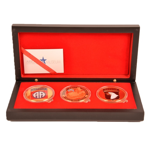 [BOX6 ALPES] 3 Medals Set Museum Box 