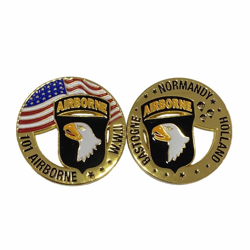 [24649 BRITTANY] Coins 101St Airborne S