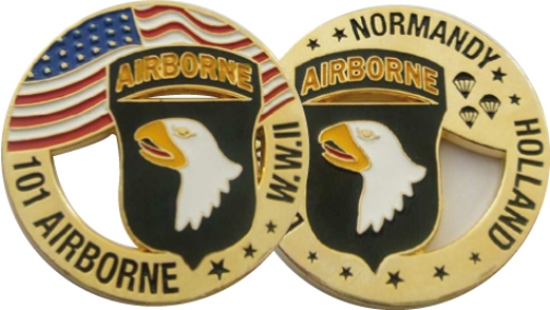 [24649 BRITTANY] Coins 101St Airborne S