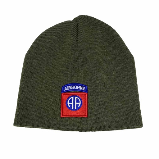 [214142 VAN OS] 82nd Airborne Kaki Beanie