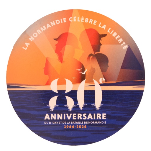 80th Anniversary Button